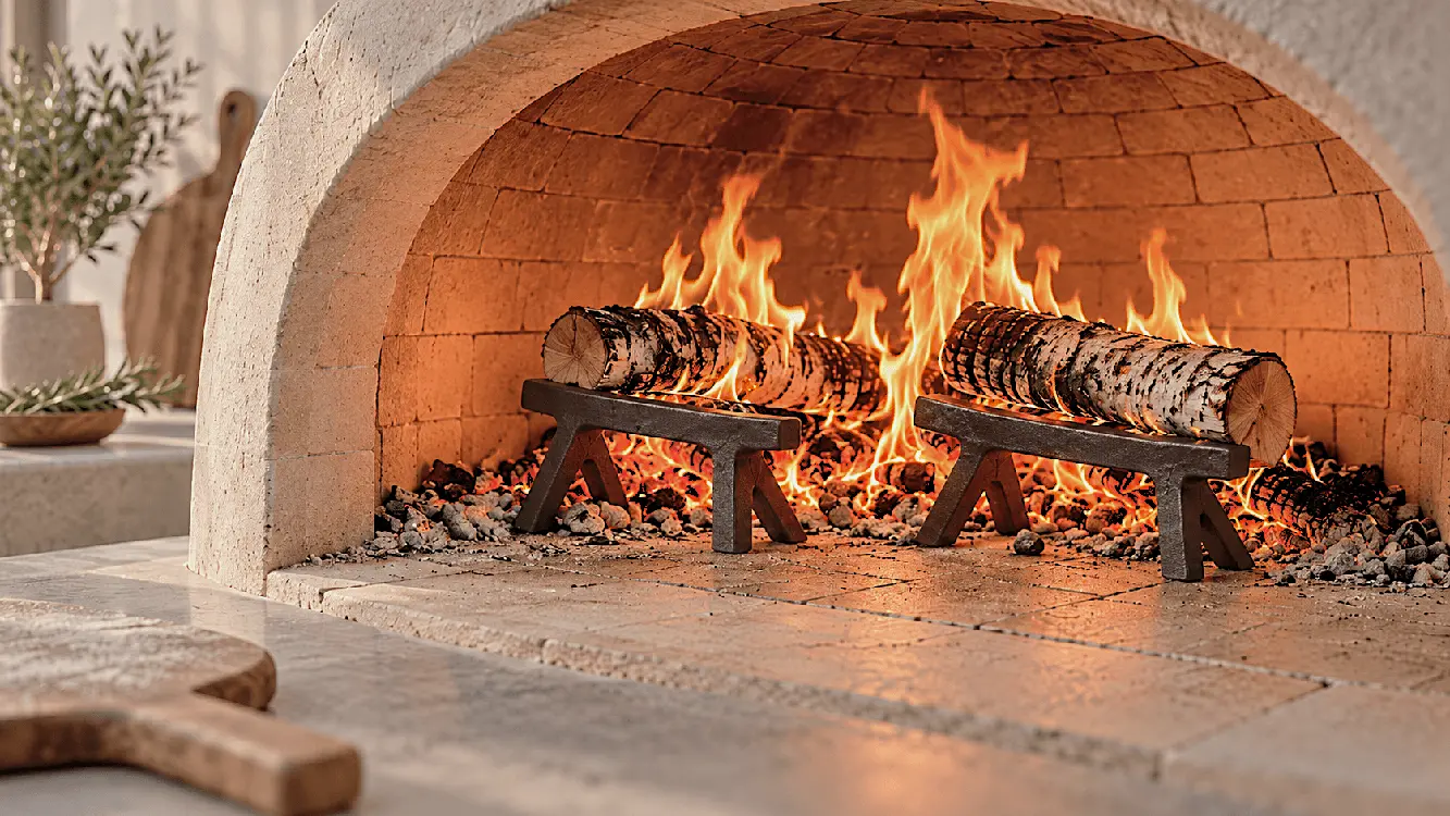 Kaminakoerad pizzaahjule